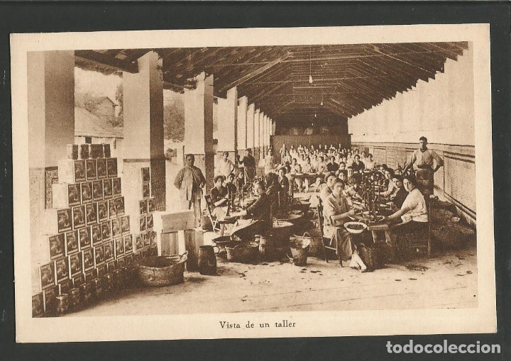 Postales: SEVILLA-TALLER-HUECOGRABADO MUMBRU-ACEITUNAS OLIVAS-VER REVERSO-(60.024)