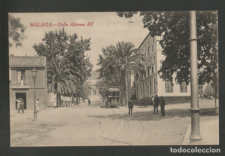 Postales: MALAGA-CALLE ALFONSO XII-ED&middot;RAFAEL TOVAL-VER REVERSO-(60.022)