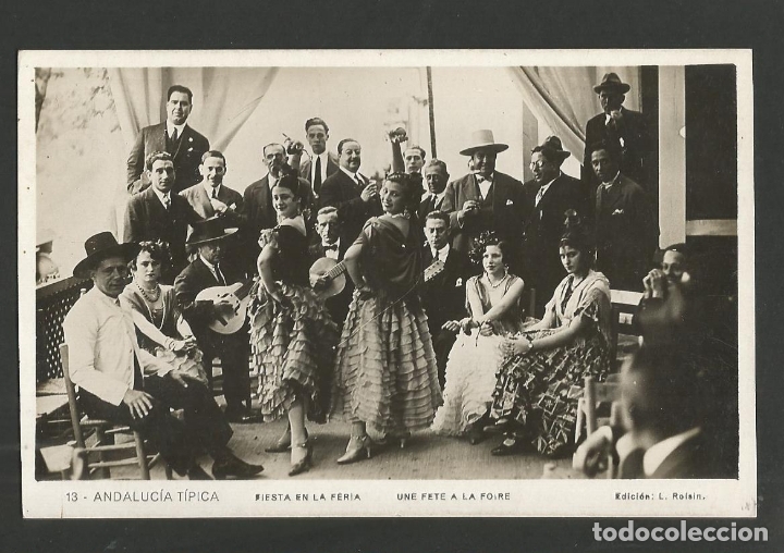 Postkarten: ANDALUCIA-FIESTA EN LA FERIA-13-FOTOGRAFICA ROISIN-VER REVERSO-(60.033)