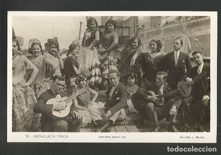 Postkarten: ANDALUCIA-CUADRO ANDALUZ-18-FOTOGRAFICA ROISIN-VER REVERSO-(60.034)
