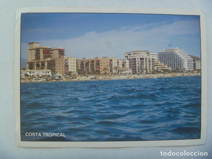 Postales: POSTAL DE ALMU&Ntilde;ECAR  ( GRANADA ), COSTA TROPICAL - Foto 1