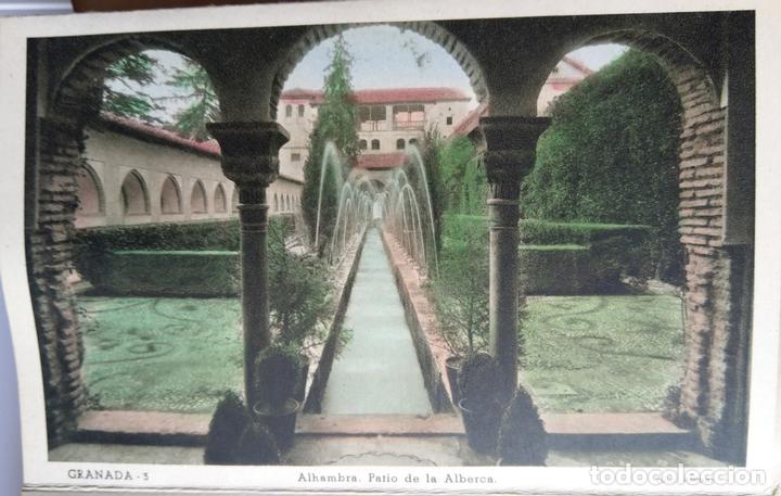 Postales: GRANADA BLOC DE 10 POSTALES COLOREADAS ED ARRIBAS - Foto 5
