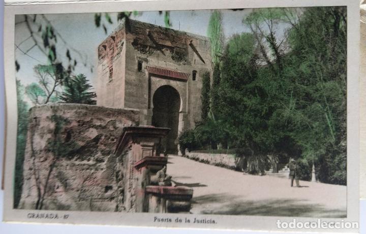 Postales: GRANADA BLOC DE 10 POSTALES COLOREADAS ED ARRIBAS - Foto 6