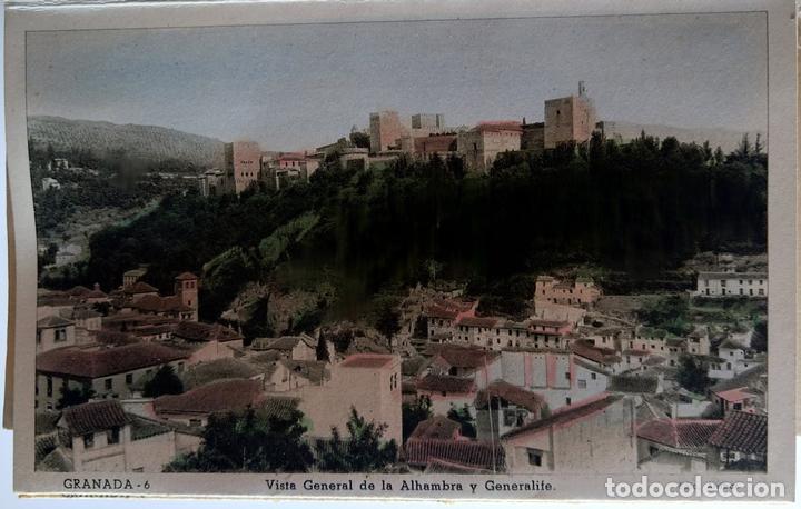 Postales: GRANADA BLOC DE 10 POSTALES COLOREADAS ED ARRIBAS - Foto 8