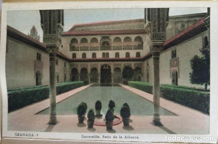 Postales: GRANADA BLOC DE 10 POSTALES COLOREADAS ED ARRIBAS - Foto 9