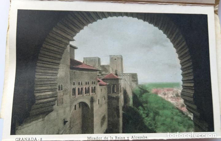 Postales: GRANADA BLOC DE 10 POSTALES COLOREADAS ED ARRIBAS - Foto 10