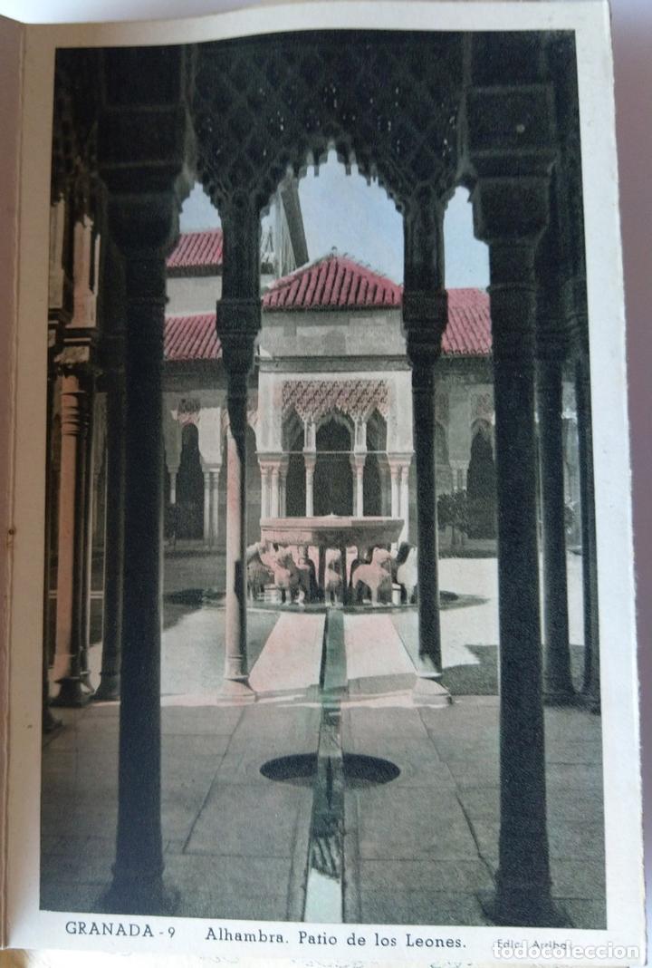 Postales: GRANADA BLOC DE 10 POSTALES COLOREADAS ED ARRIBAS - Foto 11