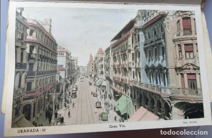 Postales: GRANADA BLOC DE 10 POSTALES COLOREADAS ED ARRIBAS - Foto 12