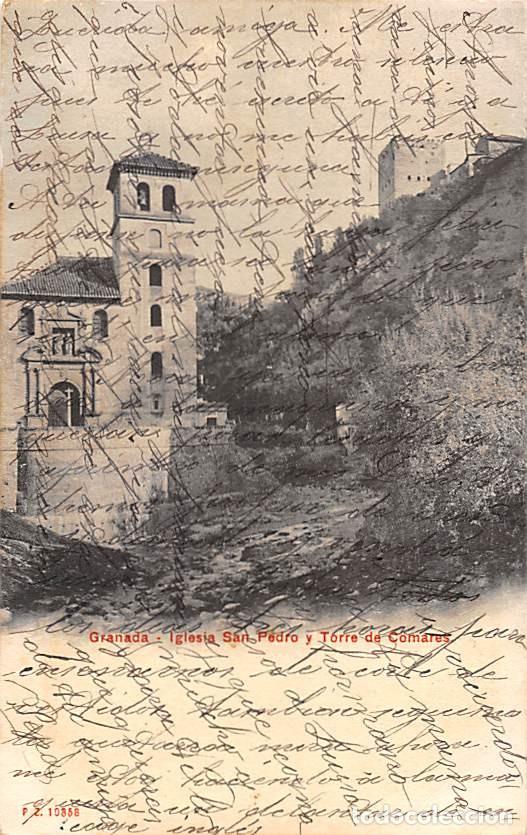 Postales: GRANADA.- IGLESIA SAN PEDRO Y TORRE DE COMARES- PZ 10356