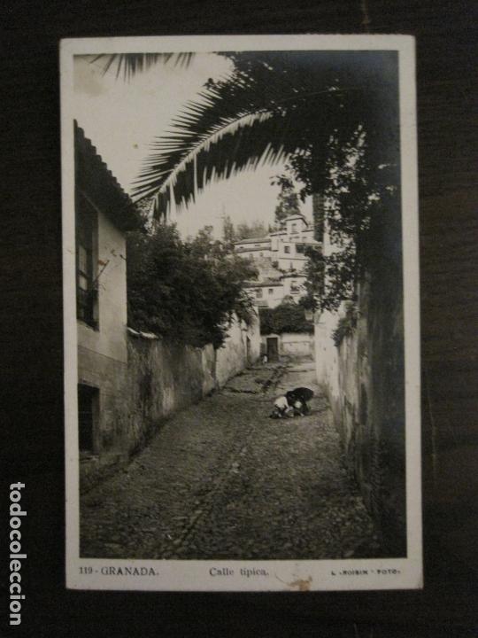 Postales: GRANADA-CALLE TIPICA-119-FOTOGRAFICA ROISIN-VER FOTOS-(60.162)