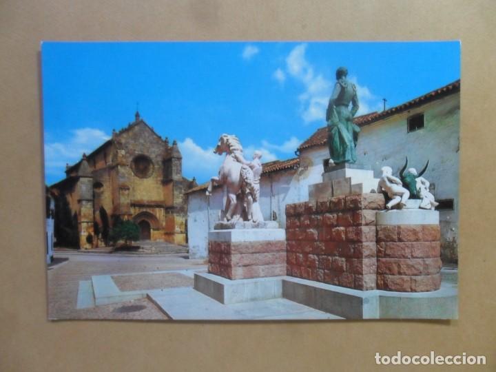 Postales: POSTAL - 804 - ESPA&Ntilde;A - MONUMENTO A MANOLETE - ED. BEASCOA