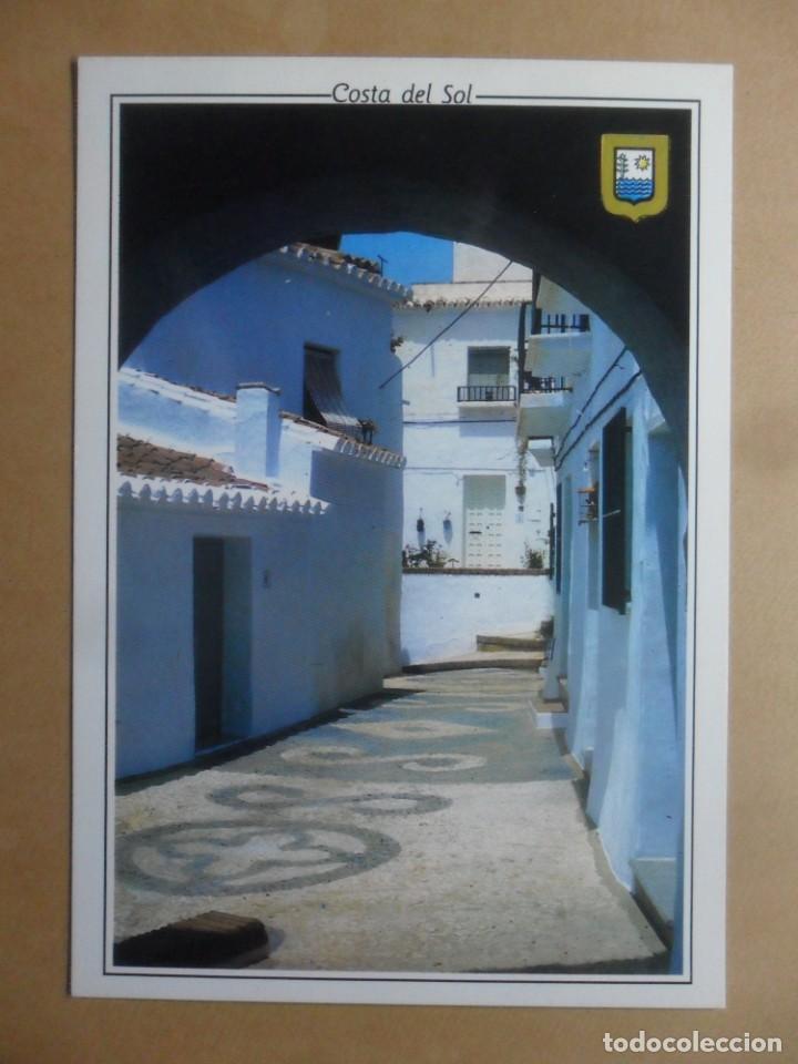 Postales: POSTAL - 52 - MALAGA - COSTA DEL SOL - CALLE TIPICA - ED. FISA - ESCUDO DE ORO