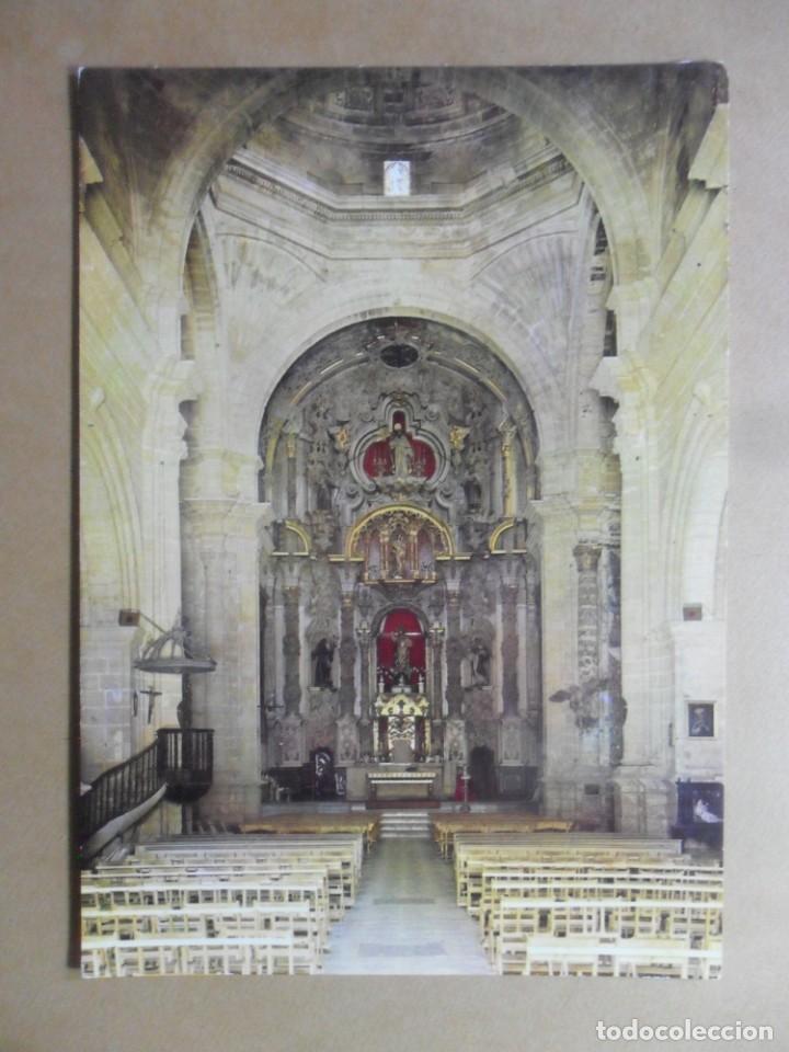 Postales: POSTAL - 2010 -SANLUCAR DE BARRAMEDA (CADIZ) - PARROQUIA DE SANTO DOMINGO. NAVE CENTRAL -ED. ARRIBAS