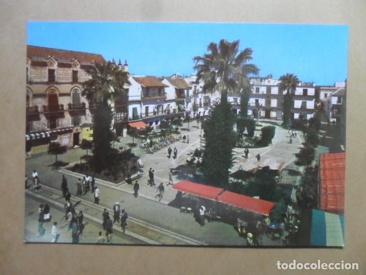 Postales: POSTAL - 7 - SANLUCAR DE BARRAMEDA (CADIZ) - PLAZA DEL CABILDO -HELIOTIPIA ARTISTICA ESPA&Ntilde;OLA - 1965