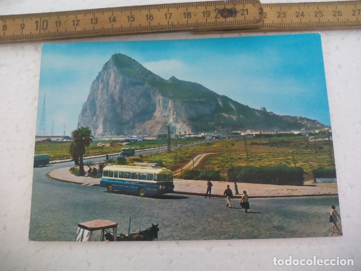Postales: N&ordm; 12  LA LINEA DE LA CONCEPCIO, PE&Ntilde;ON DE GIBRALTAR Y CAMPO NEUTRAL POSTAL POSTCARD