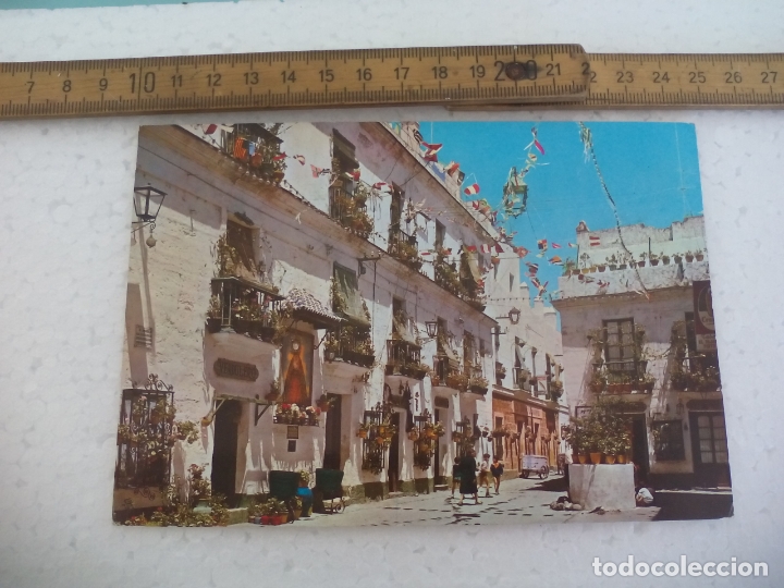 Postales: CADIZ, PLAZA DEL TIO LA TIZA. EDITORIAL ARRIBAS. CIRCULADA POSTAL POSTCARD