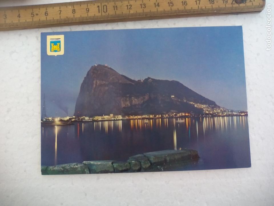 Postales: N&ordm; 12, LA LINEA, PE&Ntilde;ON DE GIBRALTAR. SUBIRATS, ESCUDO DE ORO. POSTAL POSTCARD