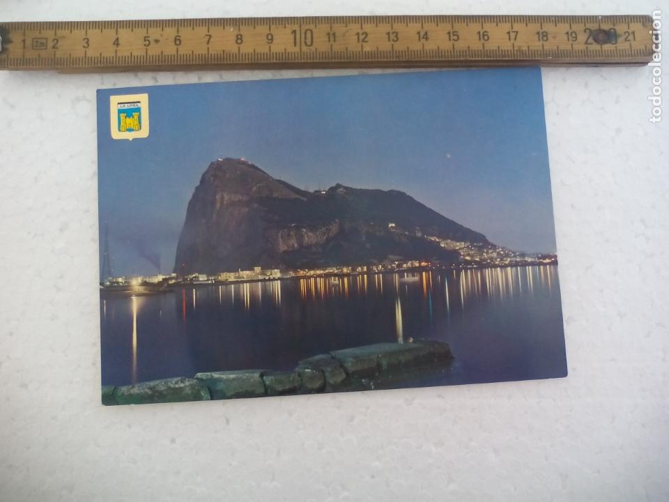 Postales: N&ordm; 12, LA LINEA, PE&Ntilde;ON DE GIBRALTAR. SUBIRATS, ESCUDO DE ORO. POSTAL POSTCARD