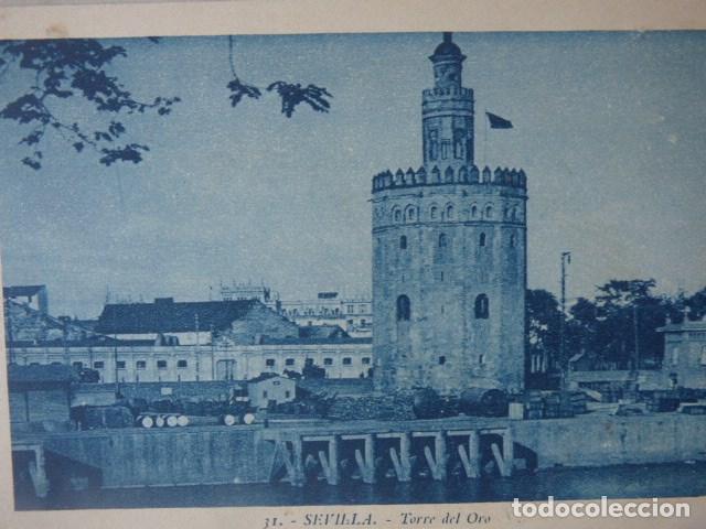 Postales: sevilla , torre del oro - Foto 1
