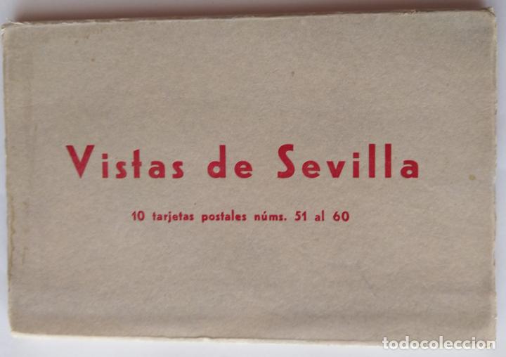 Postales: SEVILLA BLOC COMPLETO DE 10 POSTALES - Foto 1