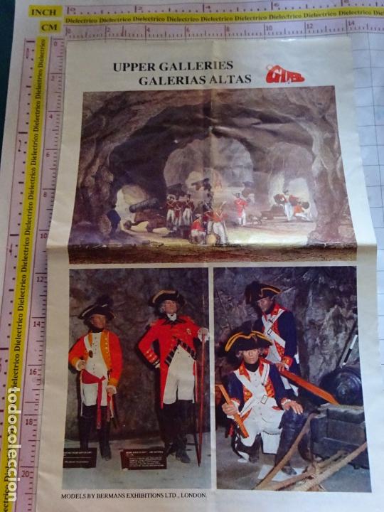 Postales: FOLLETO TUR&Iacute;STICO GALER&Iacute;AS ALTAS DE GIBRALTAR. A&Ntilde;OS 80. 2478