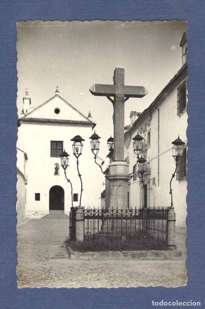 Postales: POSTAL CORDOBA: PLAZA Y CRISTO DE LOS DOLORES. - Ediciones ARRIBAS - SIN CIRCULAR