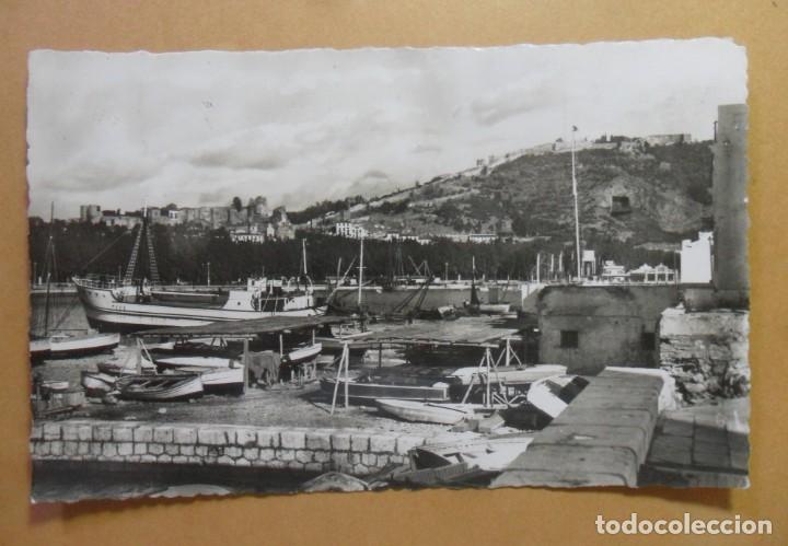 Postales: POSTAL - 10 - MALAGA - GIBRALFARO Y ALCAZABA DESDE EL CLUB NAUTICO - HELIOTIPIA ARTISTICA ESPA&Ntilde;OLA