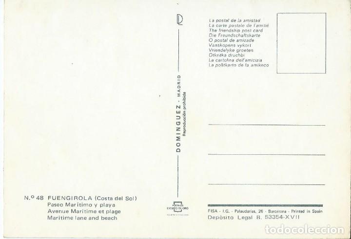 Postales: Postal Fuengirola paseo maritimo - Foto 2