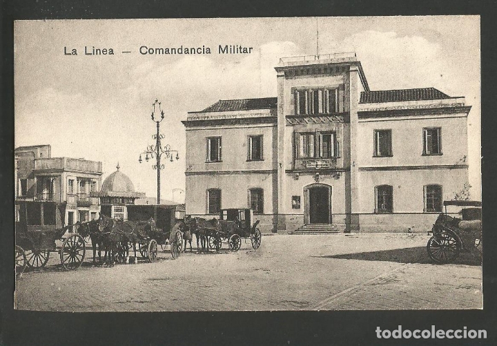 Postkarten: LA LINEA-COMANDANCIA MILITAR-JUAN DE LOS SANTOS-VER REVERSO-(61.199)