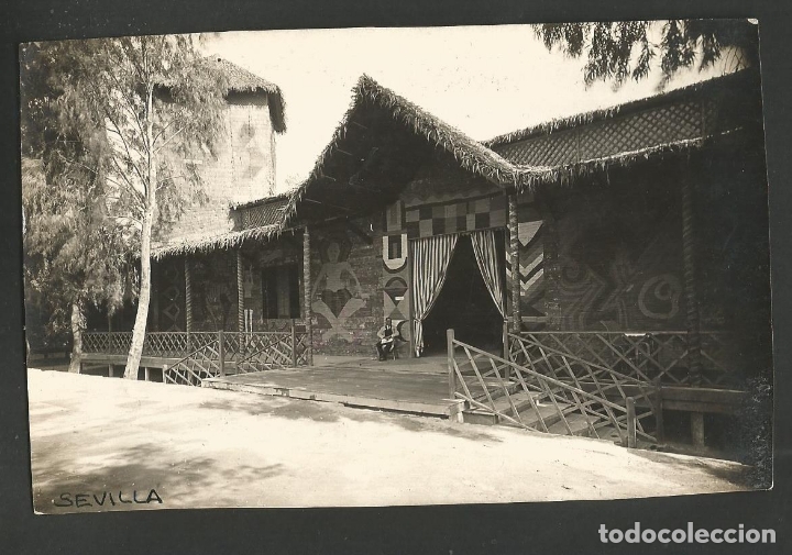 Postkarten: SEVILLA-EXPOSICION-PABELLON DE LAS POSESIONES-POSTAL FOTOGRAFICA-VER REVERSO-(61.226)