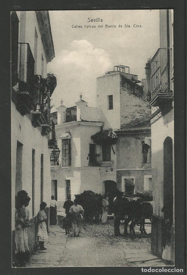 Postkarten: SEVILLA-CALLES TIPICAS DEL BARRIO DE STA CRUZ-KNACKSTED & NATHER-VER REVERSO-(61.232)