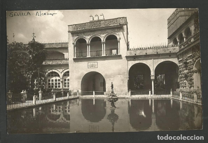 Postales: SEVILLA-ALCAZAR-ESTANQUE DE LOS REYES MORO-POSTAL FOTOGRAFICA ROISIN-VER REVERSO-(61.238)