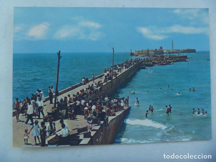 Postales: POSTAL DE CADIZ : LA CALETA . A&Ntilde;OS 60