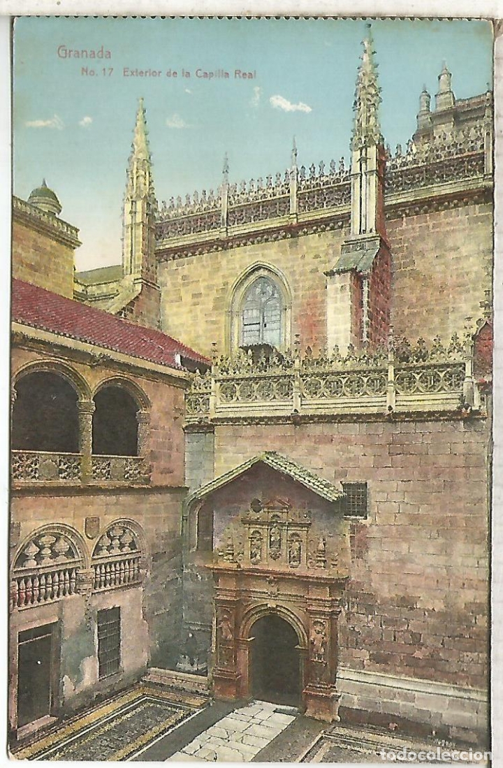 Postales: GRANADA CAPILLA REAL SIN ESCRIBIR - Foto 1