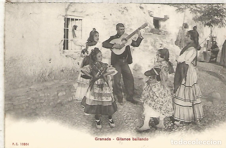 Postales: GRANADA GITANOS SIN ESCRIBIR DORSO SIN DIVIDIR - Foto 1