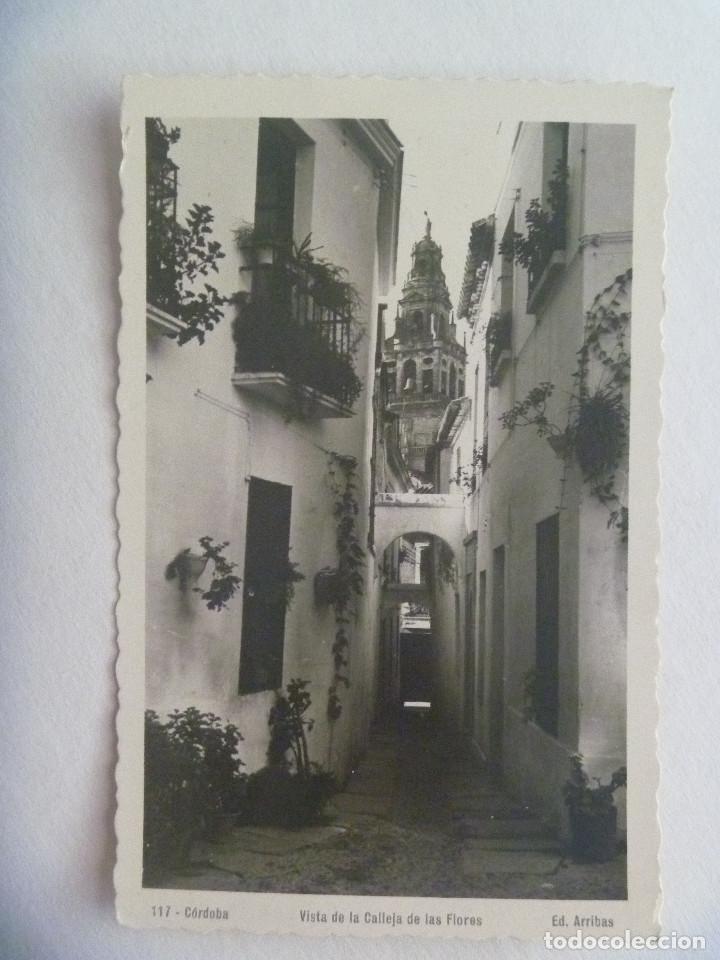 Postales: POSTAL DE CORDOBA : VISTA DE LA CALLEJA DE LAS FLORES . A&Ntilde;OS 50