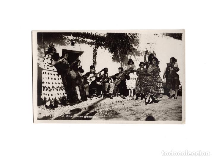 Postales: GRANADA.- COSTUMBRES GITANAS. - Foto 1