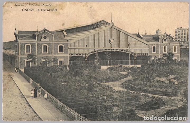 Postales: POSTAL C&Aacute;DIZ LA ESTACI&Oacute;N - Foto 1