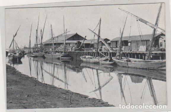 Postales: Huelva Muelle del Dique. - Foto 1