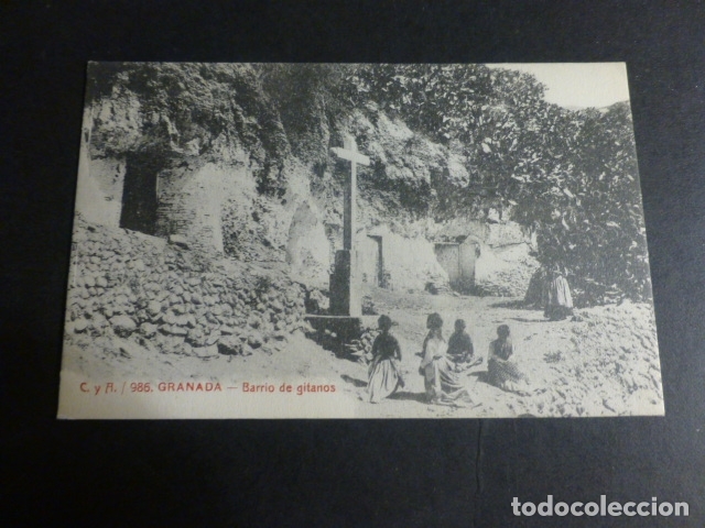 Postales: GRANADA BARRIO DE GITANOS - Foto 1