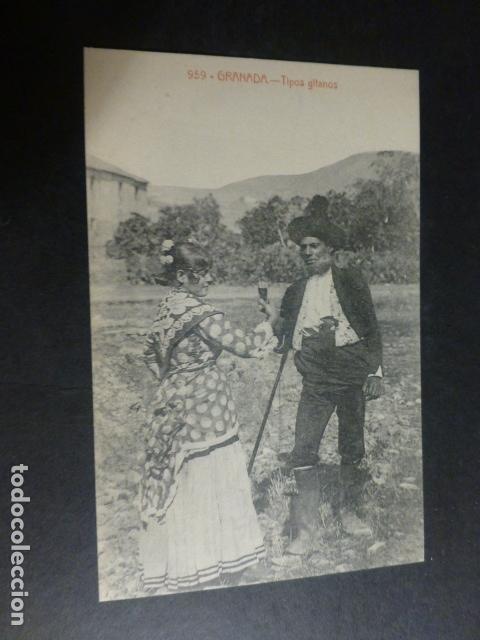 Postales: GRANADA TIPOS GITANOS - Foto 1