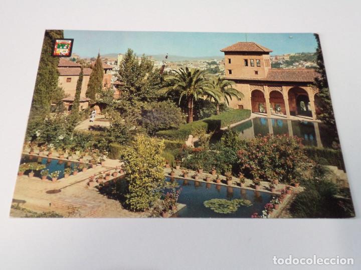Postales: GRANADA - POSTAL GRANADA - ALHAMBRA - JARDINES - Foto 1