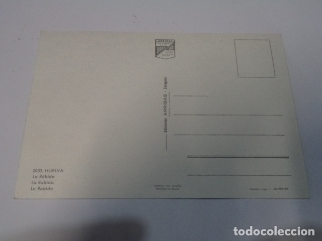 Postales: HUELVA - POSTAL LA R&Aacute;BIDA - Foto 2
