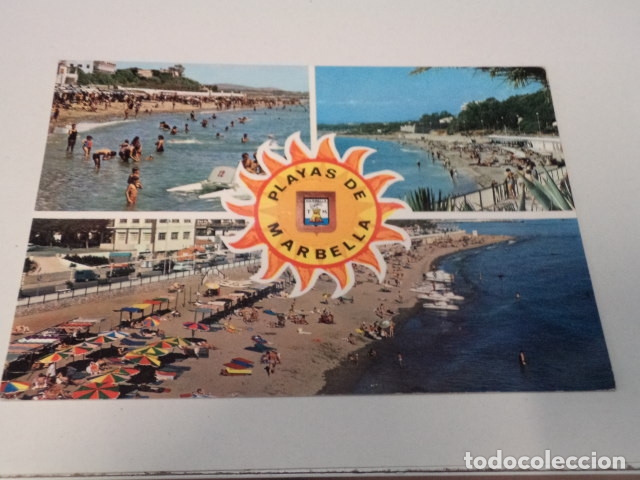 Postales: M&Aacute;LAGA - POSTAL MARBELLA - PLAYAS DEL PASEO MAR&Iacute;TIMO - Foto 1