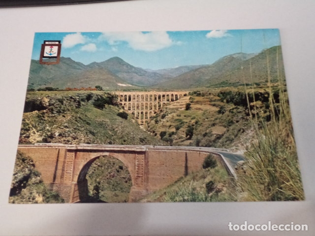 Postales: M&Aacute;LAGA - POSTAL NERJA - ACUEDUCTO ROMANO - Foto 1
