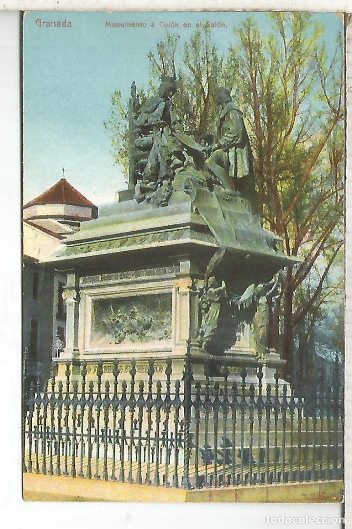 Postales: GRANADA COLON SIN ESCRIBIR - Foto 1