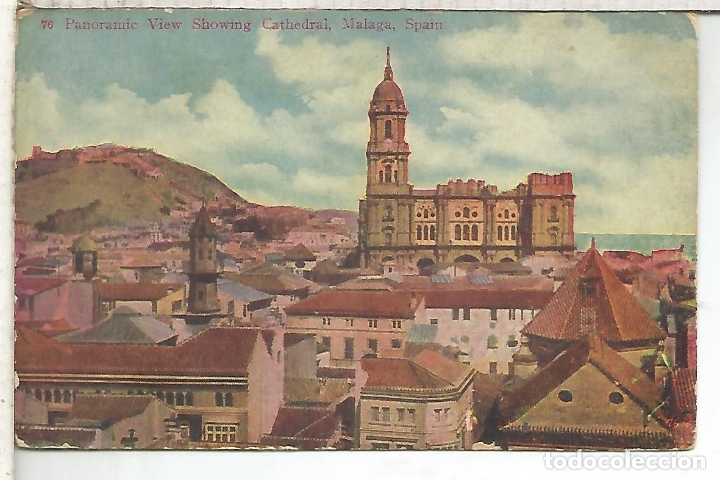 Postales: MALAGA SIN ESCRIBIR