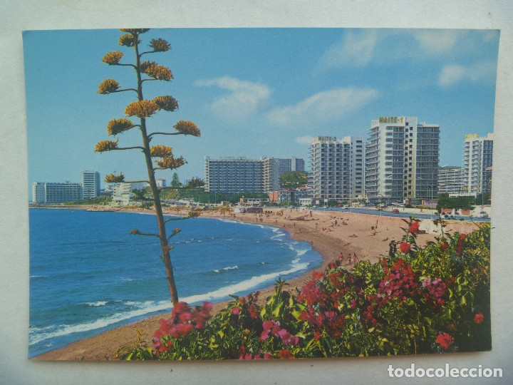 Postales: POSTAL DE BENALMADENA ( MALAGA ) : PLAYA DEL BIL-BIL