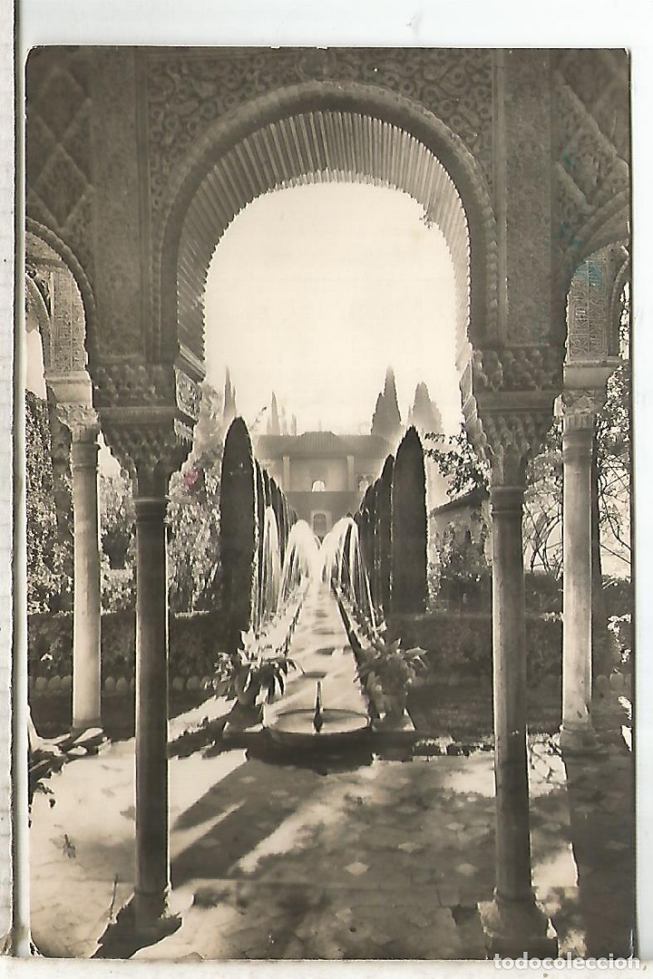 Postales: GRANADA GENERALIFE ESCRITA - Foto 1