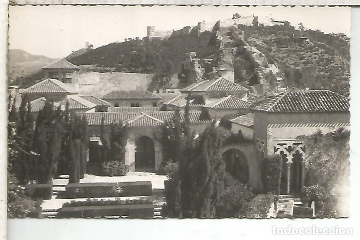 Postales: MALAGA ALCAZABA SIN ESCRIBIR